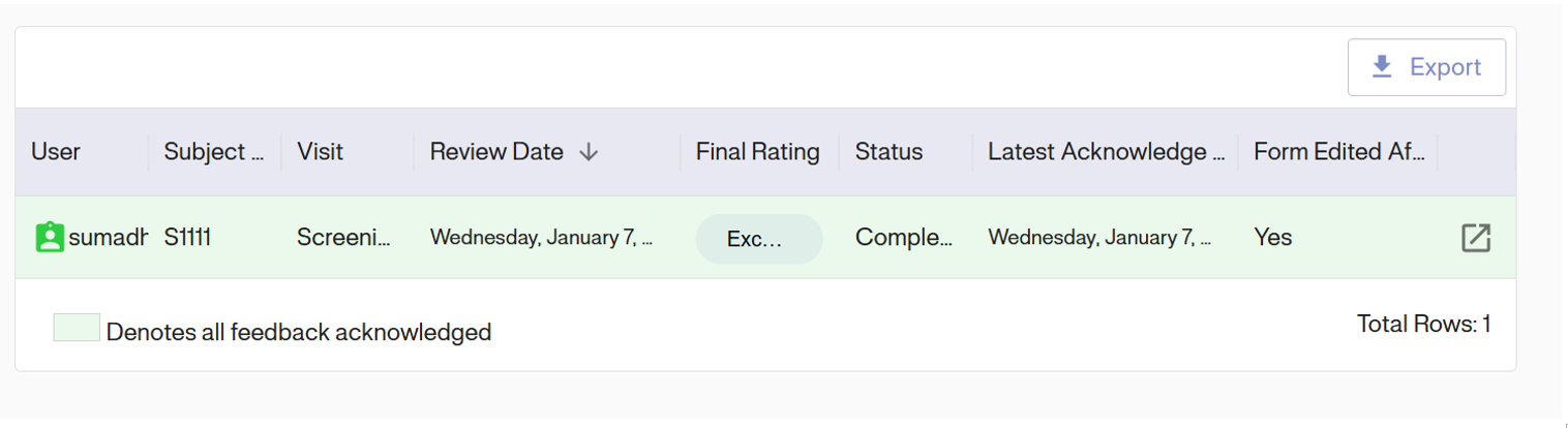 Completed Status Green